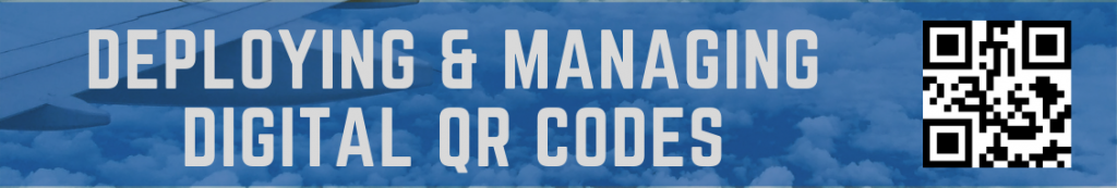 Managing digital QR Codes