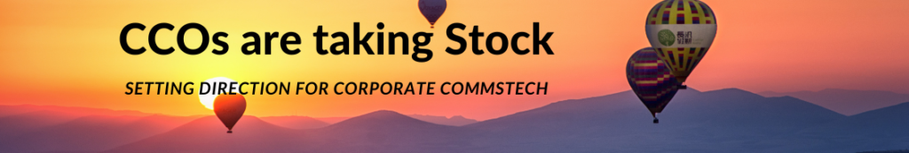 CCOs taking Stock and Setting Direction for their CommsTech